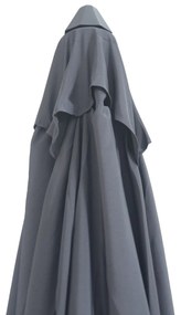 Camello Valerio Stokparasol Xm (excl.voet) Aluminium Grijs