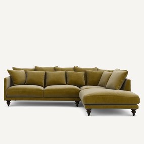 Hoekbank van fluweel, Lazare