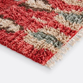 Gekleurd vloerkleed in berber stijl, Shiva