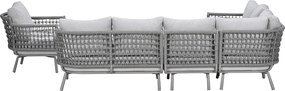 Garden Impressions Maud loungeset 7-delig - taupe