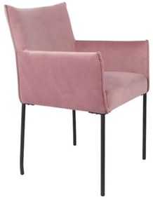 Zuiver Stoel Dion Velvet Roze