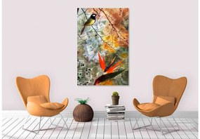 Goossens Schilderij Birds Of Paradise, 148 x 98 cm