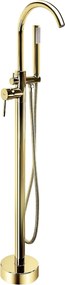 Vloeren  badmengkraan Rea Lungo Gold
