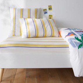 Hoeslaken voor kinderbed, gewassen katoen, omslag 25 cm, Labhar