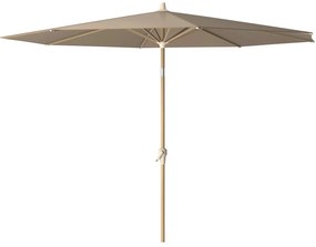Platinum Riva stokparasol 3 m. rond - Teak Taupe - Op=Op