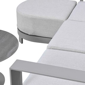 Garden Impressions Malakka loungeset 3-delig chaise longue - taupe