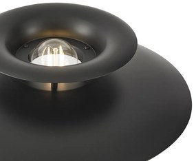 Retro tafellamp zwart staal 45cm - Pauly