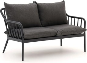 Loungebank Tuin Manifesto | Aluminium | 2 personen | Tuinbank Grijs | 140cm | Incl. kussens | Kees Smit Tuinmeubelen