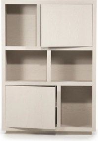 Moderne Kast Van Taupe Eiken - 120x42x170cm.