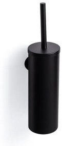 Ozean Eternal Toiletborstelhouder - rond - mat zwart SW209331