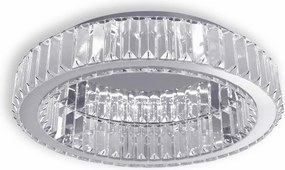 Kristallen plafondlamp APP1744-C 50 cm Chroom