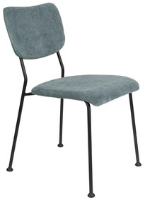 Zuiver Benson Design Eetkamerstoel Grijsblauw