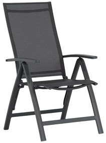 Tuinset 4 personen 180 cm Aluminium/textileen Grijs Presto Donato/Madras