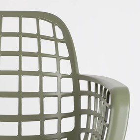 Zuiver Albert Kuip Garden Aluminium Tuinstoel Groen