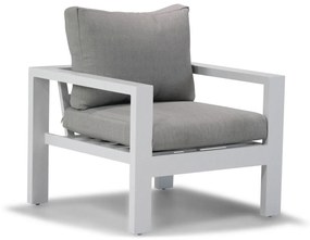 Lifestyle Garden Furniture Manuta Lounge Tuinstoel Aluminium Wit