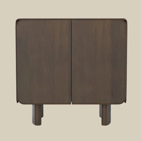Smal Retro Dressoir Mangohout - 90x40x80cm.