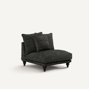 Fauteuil in badstof, LAZARE
