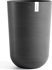 Ecopots bloempot Oslo High 52 - Rond - Dark Grey - Diameter 35 x H51,5 cm