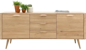 Goossens Dressoir Bjarte, 2 deuren 3 laden