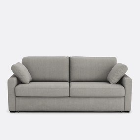 Slaapbank van katoen en linnen, Comfort Bultex®, Timor