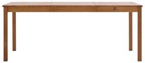 vidaXL Eettafel 180x90x73 cm grenenhout honingbruin