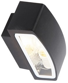 Moderne buiten wandlamp zwart IP44 - Latina