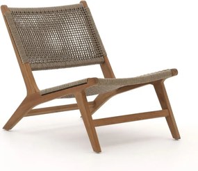 Lounge tuinstoel | Bellagio Elcito | Rope (touw) | Grijs | Kees Smit Tuinmeubelen
