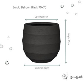 Pot Bordo Balloon Earth
