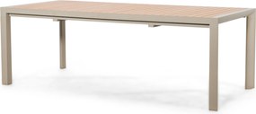 Dining Tuintafel rechthoekig  Zand/Beige Allungo