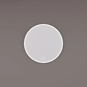 Hipp Design 13000 ronde spiegel 100cm zwart met LED en spiegelverwarming