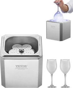 VEVOR Glass Froster Koeler Bierglas Froster, 8-10 seconden/kopje met LED-licht, Instant Glaskoeler voor Wijn Mixdranken Sap, Glazen Beker Froster Ideaal voor Bar Restaurant Keuken