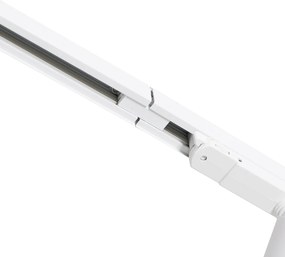 Modern 3-fase railsysteem met 4 spots wit - 3-Phase Ruler