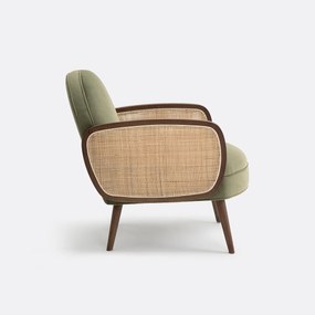 Fauteuil fluweel, Buisseau