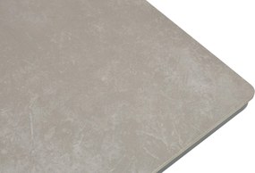 Tuintafel   90 x 90 cm  Grijs   Tivano in hoogte verstelbare