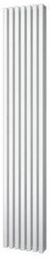 Plieger Siena designradiator verticaal dubbel 1800x318mm 1096W parelgrijs (pearl grey) 7253179