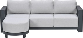 Garden Impressions Malakka loungebank chaise longue - donker grijs