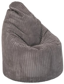 Zitzak Velours - Charcoal
