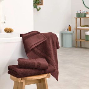 Handdoek in gekamd katoen 600g/m2, Kheops