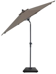 Camello Valerio Stokparasol .m (excl. Voet) Aluminium Taupe