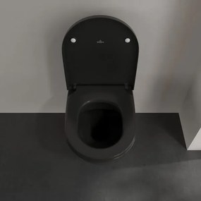 Villeroy & Boch Subway 2.0 randloos toilet met DirectFlush en CeramicPlus zwart mat