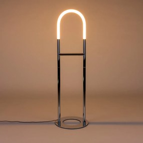 Zuiver Arch Chrome Design Vloerlamp Chrome Boog