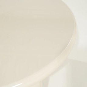 Ronde Salontafel Large Beige - 80 X 80cm.