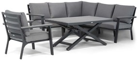 Hoek loungeset  Aluminium Grijs 6 personen Lifestyle Garden Furniture Palazzo