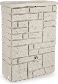 Prosperplast Arves Maurano Regenvat 300 Liter - 118 cm Hoog - Graniet Look - Optioneel beplantbaar