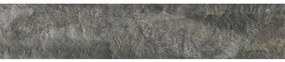 Keradom Minerali Vloer- en wandtegel 8x39cm 9mm R10 porcellanato Grafite 1596958