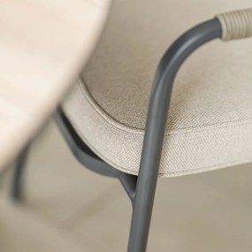 Garden Impressions Aleria tuinstoel - taupe