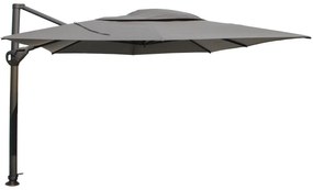 4 Seasons Outdoor Hacienda parasol 300 x 400 cm charcoal, antraciet frame  Parasol     weerbestendig