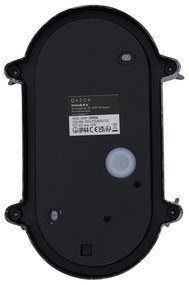 Buiten wandlamp zilver ovaal IP44 - Noutica