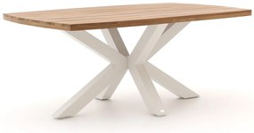 Tuin eettafel Bellagio  | Deens ovaal  | Tuintafel Teakhout | 180x110cm | Kees Smit Tuinmeubelen