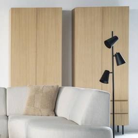 Eleonora Thomas Moderne Kast Van Licht Eiken Hout 85x210 Cm - 85x42x210cm.